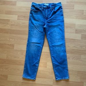 Madewell Stovepipe Jeans Ditmas Wash 29 NWT